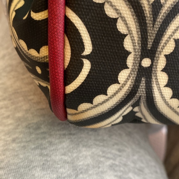 Petunia Pickle Bottom Black/Off White Geometric Backpack Diaper Bag - Picture 13 of 13